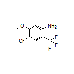 4-Chloro-5-methoxy-2-(trifluoromethyl)aniline