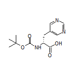(R)-2-(Boc-amino)-3-(5-pyrimidinyl)propanoic Acid