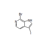 7-Bromo-3-iodo-6-azaindole