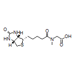 2-[N-Methyl-5-[(3aS,4S,6aR)-2-oxohexahydro-1H-thieno[3,4-d]imidazol-4-yl]pentanamido]acetic Acid