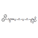 2,5-Dioxopyrrolidin-1-yl 1-(Fmoc-amino)-3,6,9,12-tetraoxapentadecan-15-oate