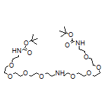 N1-Boc-N14-[14-(Boc-amino)-3,6,9,12-tetraoxatetradecyl]-3,6,9,12-tetraoxatetradecane-1,14-diamine