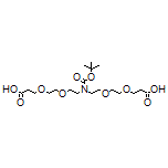 10-Boc-4,7,13,16-tetraoxa-10-azanonadecane-1,19-dioic Acid