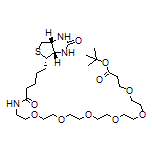 Biotin-PEG6-tert-butyl Ester