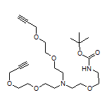 2-[2-(Boc-amino)ethoxy]-N,N-bis[2-[2-(prop-2-yn-1-yloxy)ethoxy]ethyl]ethanamine