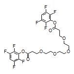 Bis(2,3,5,6-tetrafluorophenyl) 4,7,10,13-Tetraoxahexadecane-1,16-dioate