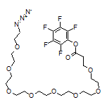 Azido-PEG8-PFP Ester