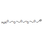 O-(3,6,9,12-Tetraoxapentadec-14-yn-1-yl)hydroxylamine