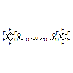 Bis-PEG3-PFP Ester