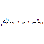 19-[(2,5-Dioxopyrrolidin-1-yl)oxy]-19-oxo-4,7,10,13,16-pentaoxanonadecan-1-oic Acid