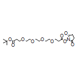 1-tert-Butyl 16-(2,5-Dioxopyrrolidin-1-yl) 4,7,10,13-Tetraoxahexadecane-1,16-dioate