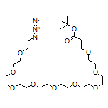 tert-Butyl 1-Azido-3,6,9,12,15,18,21,24,27-nonaoxatriacontan-30-oate