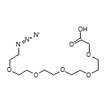 17-Azido-3,6,9,12,15-pentaoxaheptadecan-1-oic Acid