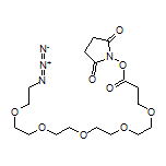 2,5-Dioxopyrrolidin-1-yl 1-Azido-3,6,9,12,15-pentaoxaoctadecan-18-oate