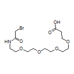 1-Bromo-2-oxo-6,9,12,15-tetraoxa-3-azaoctadecan-18-oic Acid