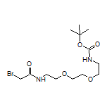 N-[2-[2-[2-(Boc-amino)ethoxy]ethoxy]ethyl]-2-bromoacetamide