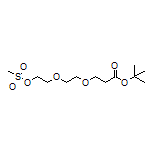 tert-Butyl 3-[2-[2-(Methylsulfonyloxy)ethoxy]ethoxy]propanoate