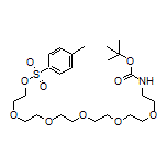 17-(Boc-amino)-3,6,9,12,15-pentaoxaheptadecyl Tosylate