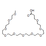 2,5,8,11,14,17,20,23,26,29-Decaoxadotriacontan-32-oic Acid