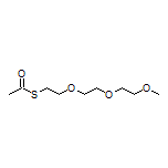 S-[2-[2-(2-Methoxyethoxy)ethoxy]ethyl] Ethanethioate