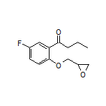 1-[5-Fluoro-2-(oxiran-2-ylmethoxy)phenyl]-1-butanone