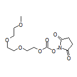 2,5-Dioxopyrrolidin-1-yl [2-[2-(2-Methoxyethoxy)ethoxy]ethyl] Carbonate