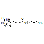 N-(5-Aminopentyl)-5-[(3aS,4S,6aR)-2-oxohexahydro-1H-thieno[3,4-d]imidazol-4-yl]pentanamide