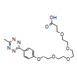 1-[4-(6-Methyl-1,2,4,5-tetrazin-3-yl)phenoxy]-3,6,9,12-tetraoxapentadecan-15-oic Acid