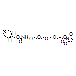 2,5-Dioxopyrrolidin-1-yl rel-1-[(1R,8S,9s)-Bicyclo[6.1.0]non-4-yn-9-yl]-3-oxo-2,7,10,13,16-pentaoxa-4-azanonadecan-19-oate