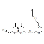 2-Cyanoethyl 3,6,9,12-Tetraoxapentadec-14-yn-1-yl Diisopropylphosphoramidite