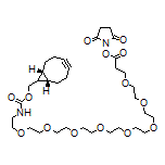 2,5-Dioxopyrrolidin-1-yl rel-1-[(1R,8S)-Bicyclo[6.1.0]non-4-yn-9-yl]-3-oxo-2,7,10,13,16,19,22,25,28-nonaoxa-4-azahentriacontan-31-oate