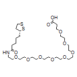 (R)-33-(1,2-Dithiolan-3-yl)-29-oxo-4,7,10,13,16,19,22,25-octaoxa-28-azatritriacontan-1-oic Acid