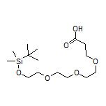 2,2,3,3-Tetramethyl-4,7,10,13-tetraoxa-3-silahexadecan-16-oic Acid