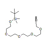 2,2,3,3-Tetramethyl-4,7,10,13,16-pentaoxa-3-silanonadec-18-yne