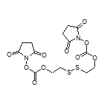 Bis(2,5-dioxopyrrolidin-1-yl) [Disulfanediylbis(ethane-2,1-diyl)] Dicarbonate