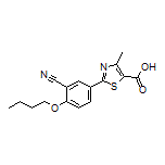 2-(4-Butoxy-3-cyanophenyl)-4-methylthiazole-5-carboxylic Acid