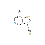 7-Bromo-5-azaindole-3-carbonitrile