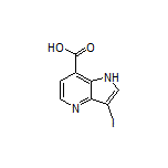 3-Iodo-4-azaindole-7-carboxylic Acid