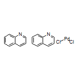 Dichlorobis(quinoline)palladium(II)