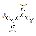 4,4’,4’’,4’’’-[4,4’-(1,4-Phenylene)bis(pyridine-6,4,2-triyl)]tetrabenzoic Acid