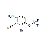 6-Amino-2-bromo-3-(trifluoromethoxy)benzonitrile