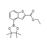 2-(Ethoxycarbonyl)benzo[b]thiophene-4-boronic Acid Pinacol Ester