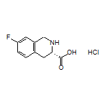 (S)-7-Fluoro-1,2,3,4-tetrahydroisoquinoline-3-carboxylic Acid Hydrochloride