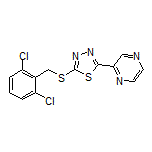 2-[(2,6-Dichlorobenzyl)thio]-5-(2-pyrazinyl)-1,3,4-thiadiazole