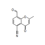 8-Formyl-2-methyl-4-oxo-4H-chromene-5-carbonitrile