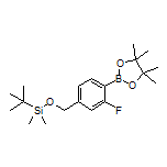 4-[[(tert-Butyldimethylsilyl)oxy]methyl]-2-fluorophenylboronic Acid Pinacol Ester