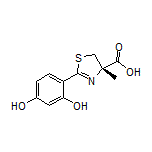 (S)-2-(2,4-Dihydroxyphenyl)-4-methyl-4,5-dihydrothiazole-4-carboxylic Acid