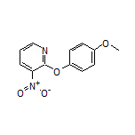 2-(4-Methoxyphenoxy)-3-nitropyridine