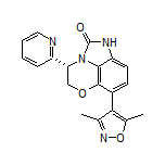 (3S)-6-(3,5-Dimethyl-4-isoxazolyl)-3-(2-pyridyl)-3,4-dihydro-5-oxa-1,2a-diazaacenaphthylen-2(1H)-one