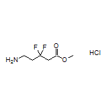 Methyl 5-Amino-3,3-difluoropentanoate Hydrochloride